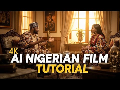 How I Made a Nigerian Movie Where Every Character Talks with AI (Step by Step)