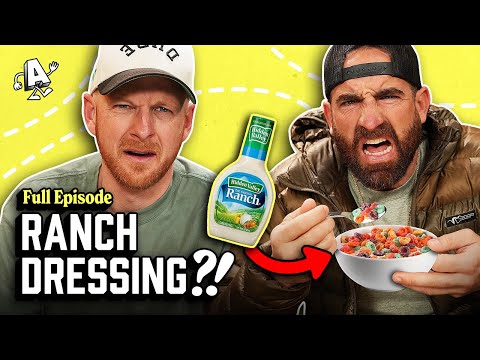 Ep. 20. Dude Perfect: We Try Cereal With Weird Liquids, TASTE TEST