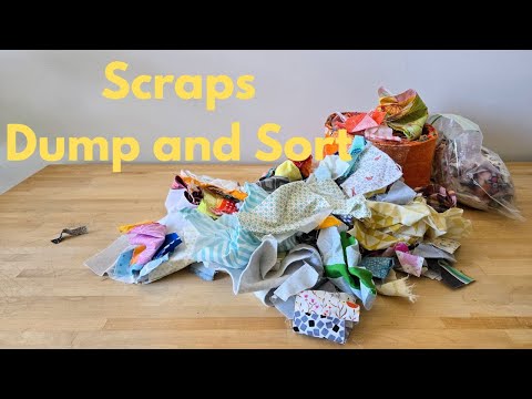 Dump and Sort Your Fabric Scraps Without Getting Overwhelmed
