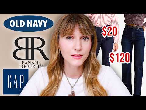 Old Navy vs GAP vs Banana Republic (Same Company, Different Quality?)