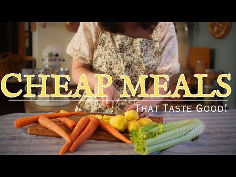 Cooking on a Small Budget | Frugal Recipes from Scratch