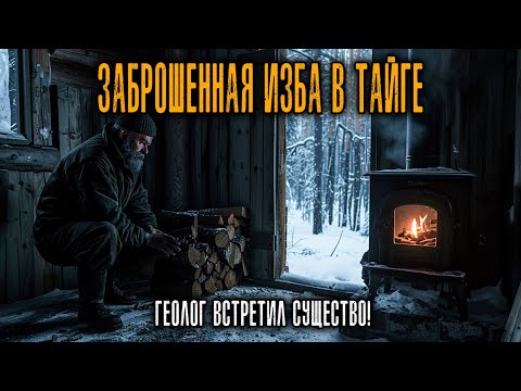 ГЕОЛОГ ПРОВЁЛ НОЧЬ в Заброшенной Избе ТАЙГИ: То, Что Он Увидел в Окне — НЕ ЧЕЛОВЕК!