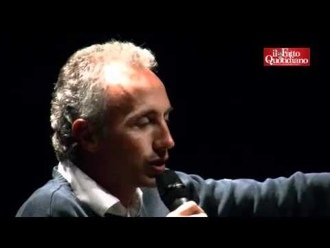 Marco Travaglio alla serata conclusiva della Festa del Fatto