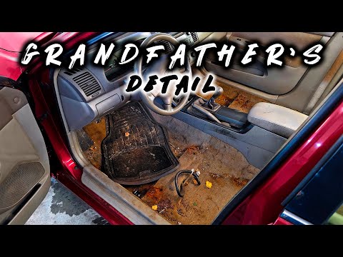 The LAST Cleaning of Grandpa's Old Favorite Car / Detailing ASMR