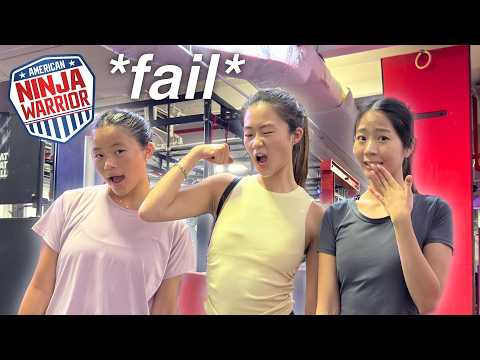 WE TRIED AMERICA NINJA WARRIOR!!