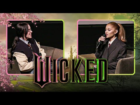 Ariana Grande WICKED Q&A with Billie Eilish! (Full Interview)