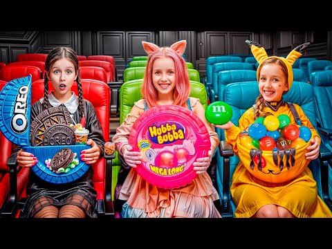 Как пронести сладости в кинотеатр! Смешные трюки с Едой