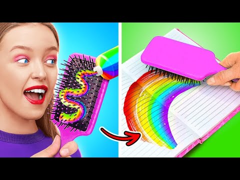 BRILLIANT ART TRICKS FOR TOTAL BEGINNERS! 🎨 Easy Painting Hacks & Fun Challenges by 123 GO!