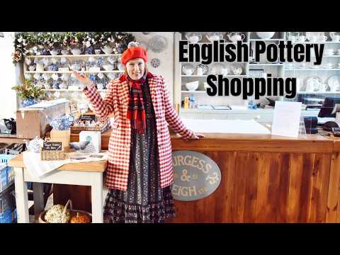 English Pottery Shopping at Emma Bridgewater, Burleigh & Spode