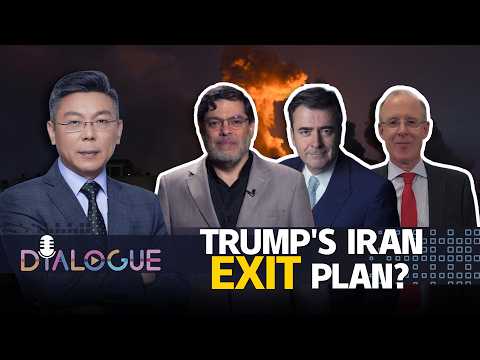 What is Trump's plan for exiting the Iran war?