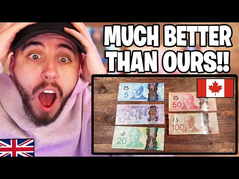 Brit Reacts to Canadian Money