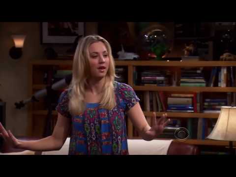 Penny accidentally shoots Sheldon's beloved sofa cushion with a paintball gun - The Big Bang Theory