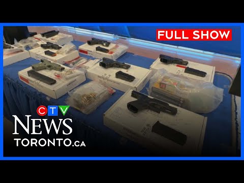 34 suspects arrested in connection to drugs and guns | CTV News Toronto at Noon for Dec. 12, 2025