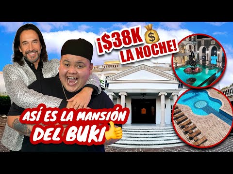 $38K per NIGHT!😱💸 The EXOTIC AND LUXURIOUS mansion of El Buki🤑🤩 - Oscar Baby Face