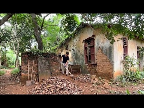 This Abandoned House Was About to Collapse – Full Restoration #2