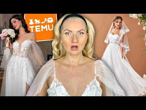 TEMU Wedding Dresses That Look TOO GOOD To Be True *pass or trash!?*
