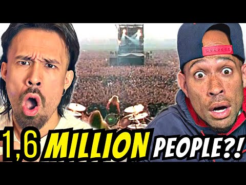 METALLICA Enter Sandman Live in MOSCOW 1991 REACTION with BLACK PEGASUS