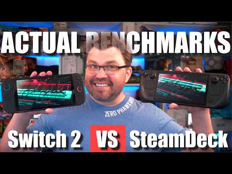 Switch 2 Vs Steam Deck OLED WITH Actual Benchmarks