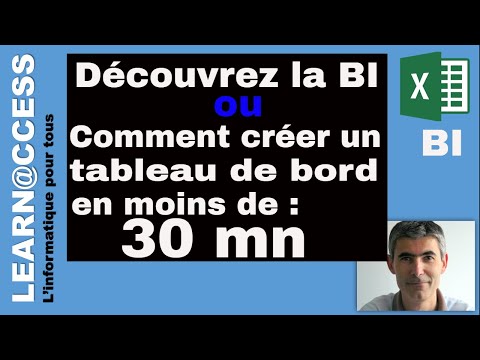 Power Pivot - Comment créer un Tableau de Bord en moins de 30 mn