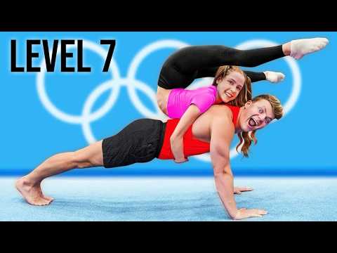 Trying Every Level Gymnastics Challenge! | Anna McNulty