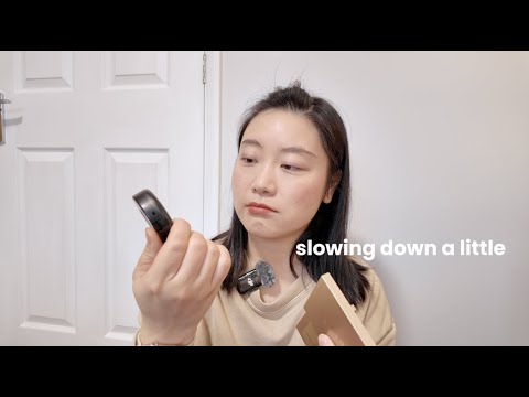 A slow GRWM | habits I quietly gave up lately