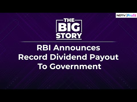 RBI To Pay Record Rs 2.1 Lakh Crore Dividend To Government For FY24 | NDTV Profit