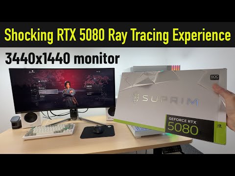 Is This the Future of Gaming? RTX 5080 Ultrawide 3440x1440 Ray Tracing