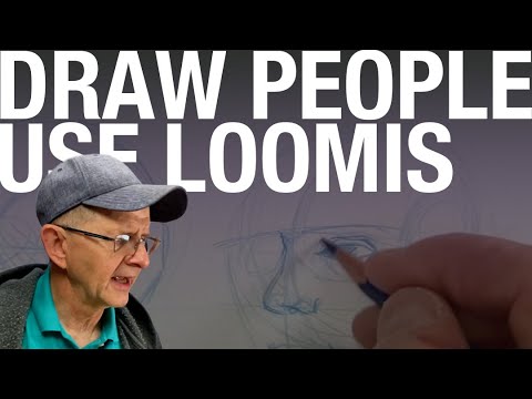 Want to draw people (use the Loomis Method)