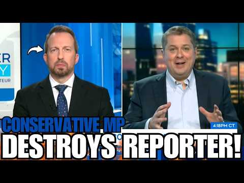 Conservative MP Goes OFF On CTV News Reporter!