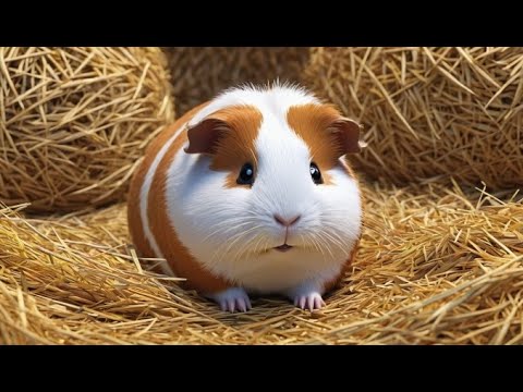 Las mejillas de los conejillos de indias se inflan, se inflan | Canción | Spanish Nursery Rhyme