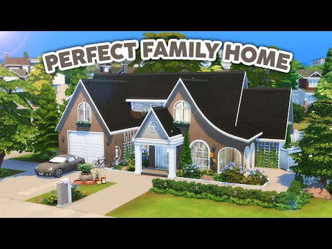 Perfect *BIG* Family Home 👪 // The Sims 4 Speed Build