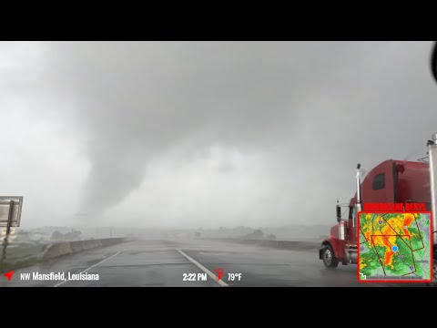 Tropical Tornado Outbreak Strikes The Arklatex - Live As It Happened -7/8/24