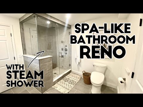 EPIC Bathroom Remodel with STEAM SHOWER 🚿
