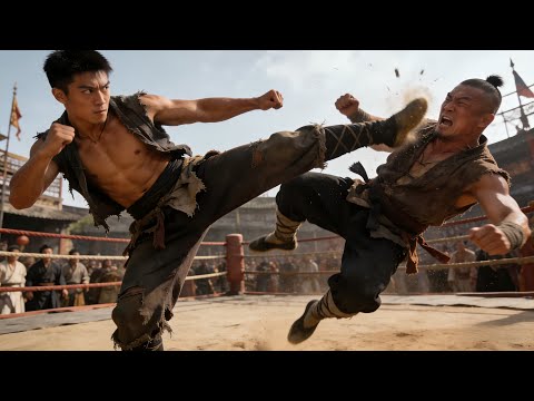 Bully fakes death, attacks teen. He is kungfu master, kicks him off the ring!