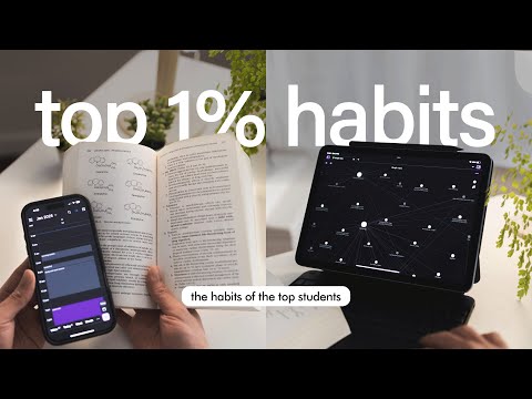 these are the habits of the top 1% students, that you can do.