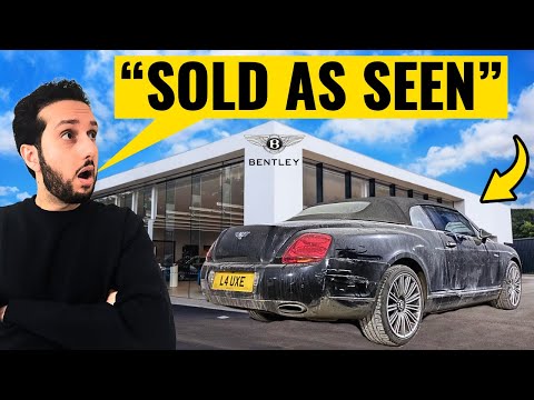 I BOUGHT A WRECKED BENTLEY CONTINENTAL GTC!