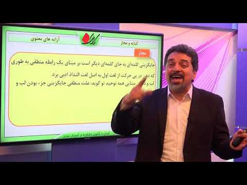 ادبیات فارسی   آرایه های ادبی   آرایه های معنوی   کنایه و مجاز