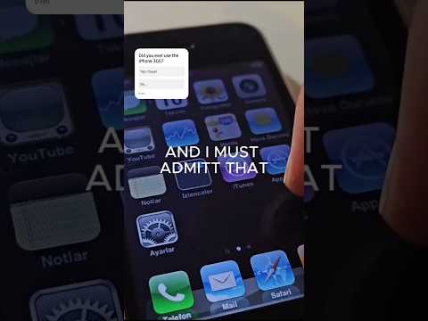 iPhone 3GS in 2025! It works... partially :) #shorts #iphone