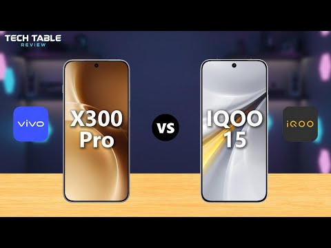 Vivo X300 Pro VS IQOO 15 - Which Vivo Phone Is Best in 2026?