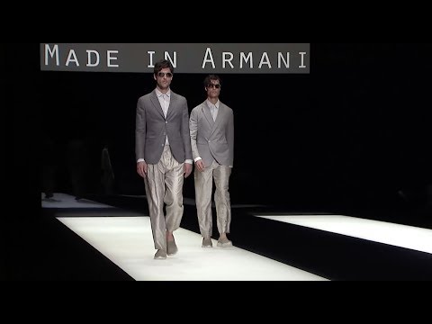Giorgio Armani - 2018 Spring/Summer Menswear Fashion Show
