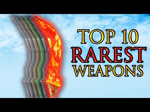 Top 10 RAREST Weapons in Elden Ring