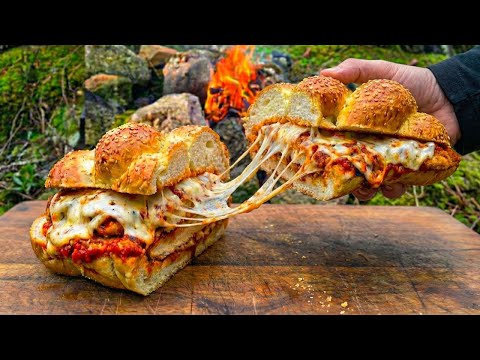 The EPIC Chicken Parm Sandwich | Forest Cooking