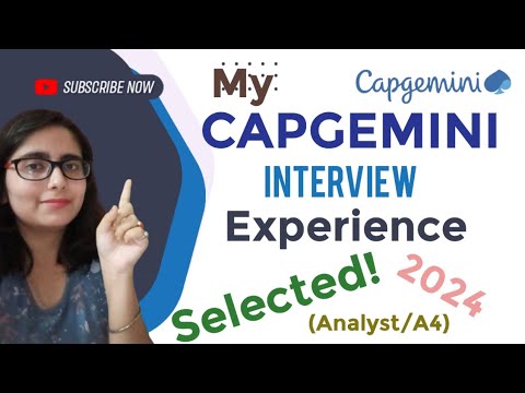 Capgemini Interview Experience(LATEST 2024) II Exact questions and answers II Watch till the end(A4)