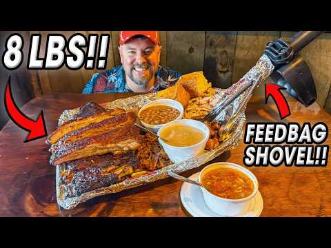 "5 Winners in 20 Years?!" | KC’s 8LB “Feedbag Shovel” BBQ Ribs Challenge in New Hampshire!!