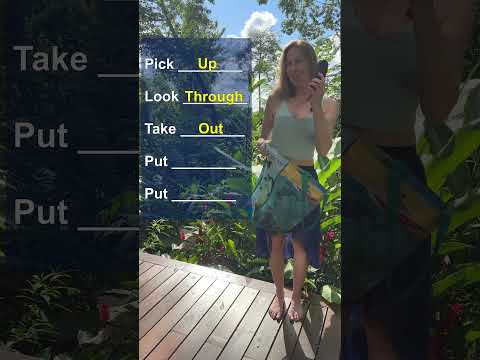 Pick ____ Learn Phrasal Verbs WITH ME and Sound like a NATIVE