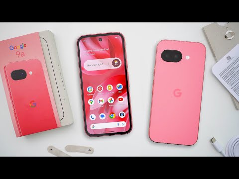 Google Pixel 9a Unboxing, Hands-On & First Impressions! (Peony Pink)