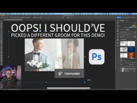 Ooops! I should have picked a different groom for this demo 😂