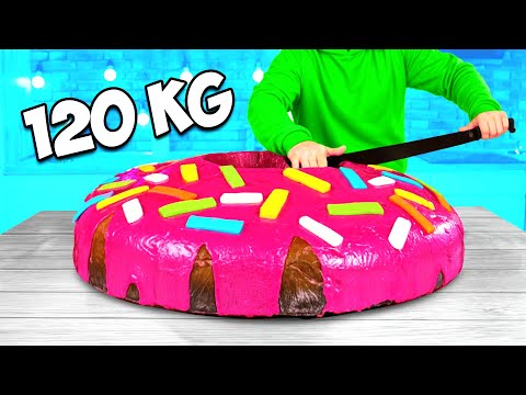 I Made A Giant 250-Pound Donut by VANZAI