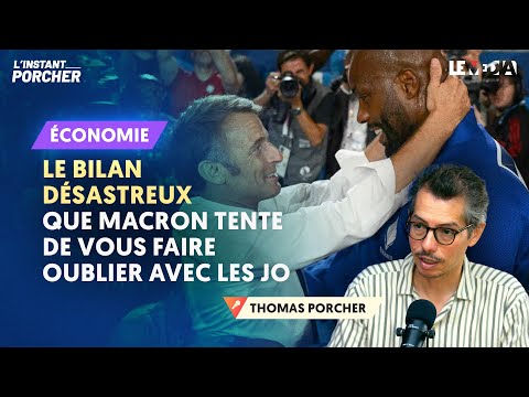 LE BILAN DÉSASTREUX QUE MACRON TENTE DE VOUS FAIRE OUBLIER AVEC LES JO