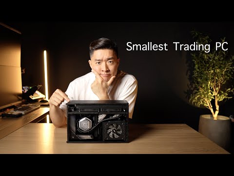 I built the smallest trading pc | FormD T1 Build
